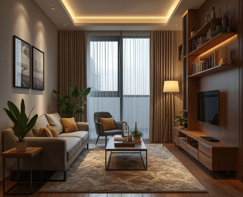 Cozy spacious small apartment
