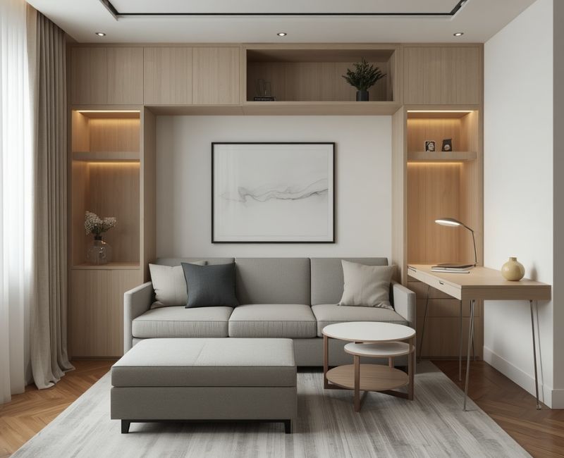  Multifunctional apartment furniture
